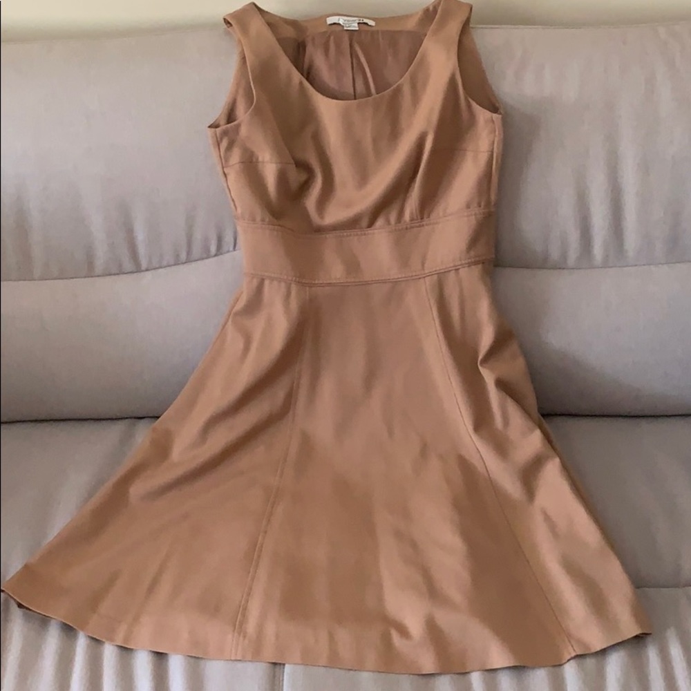 Camel work dress -F21